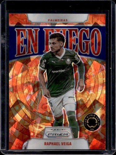 Raphael Veiga 2025 Panini Prizm Blue Ice /99