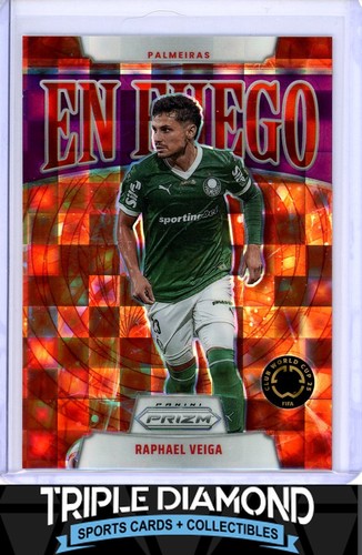 Raphael Veiga 2025 Panini Prizm Club World Cup Purple Pandora 24/49