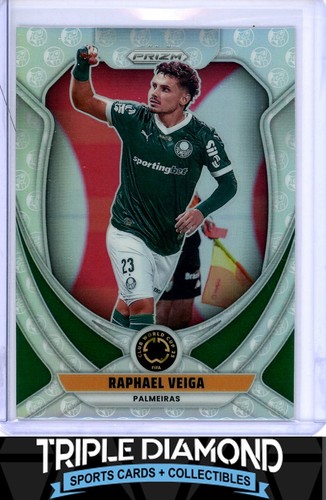 Raphael Veiga 2025 Panini Prizm Club World Cup Silver Knight Prizm