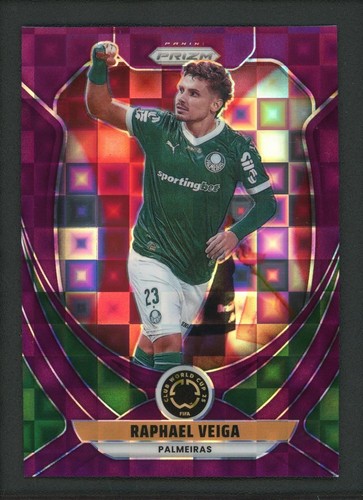 Raphael Veiga 2025 Panini Prizm FIFA Club World Cup Pandora Purple /49