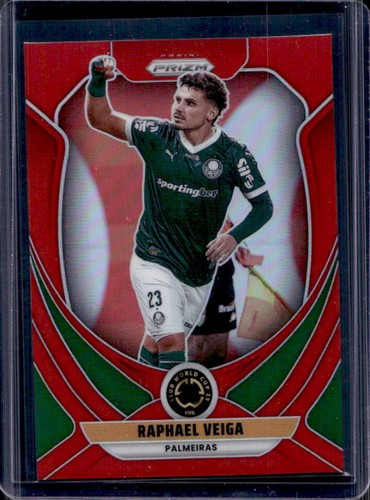 Raphael Veiga 2025 Panini Prizm FIFA Club World Cup Red /199