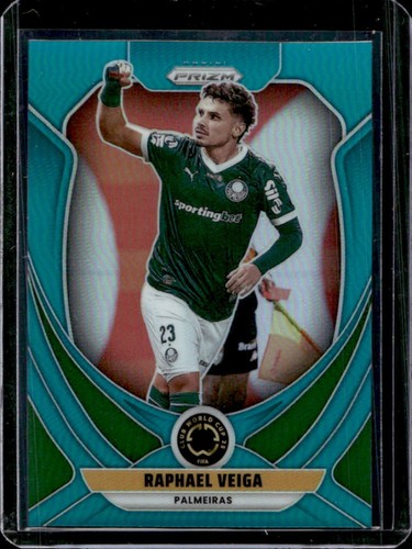 Raphael Veiga 2025 Panini Prizm FIFA Club World Cup Teal /99