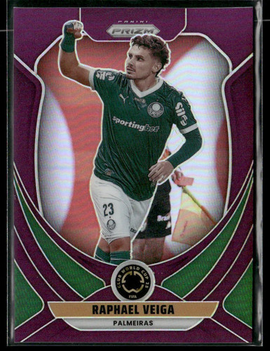 Raphael Veiga 2025 Panini Prizm Purple Prizm /125
