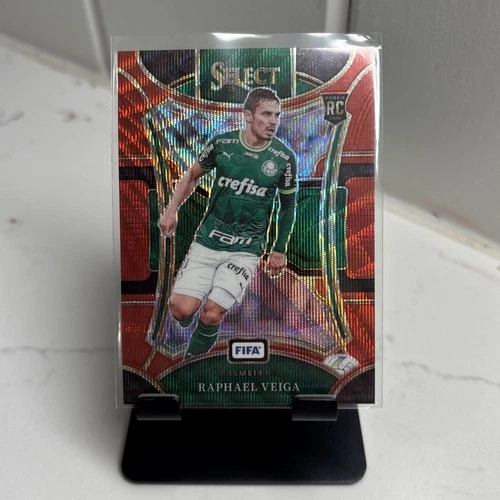 Raphael Veiga 2023 Panini Select FIFA Red Wave /149