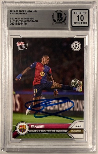 Raphinha 2024 Topps Ahora UCL #147