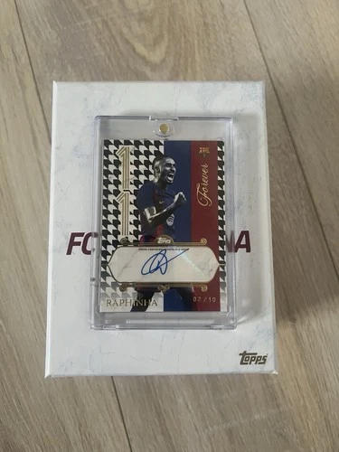Raphinha 2025 Topps Barcelona Forever Black /10