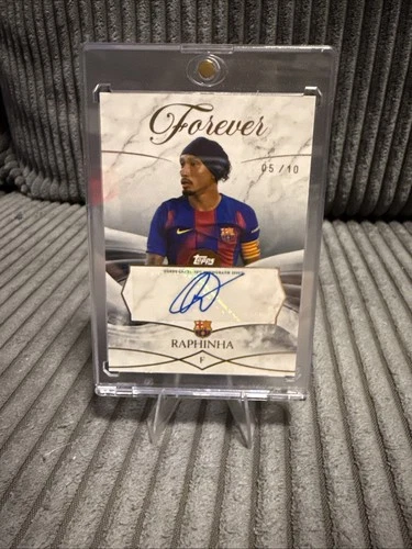 Raphinha 2025 Topps Barcelona Forever Noir /10