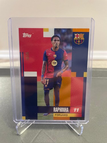 Raphinha 2024 Topps Barcelona Team /25