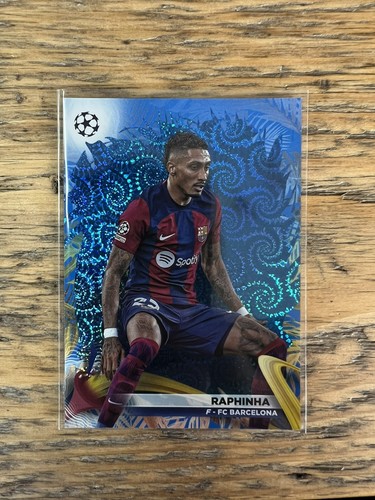 Raphinha 2023 Topps Carnaval Blue /99