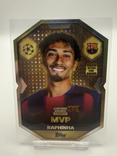 Raphinha 2024 Topps Chrome