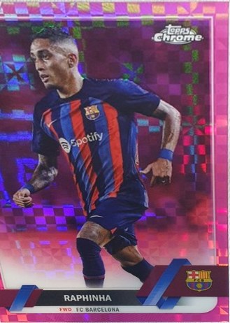 Raphinha 2023 Topps Chrome UCC /250