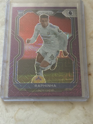 Raphinha 2020 Panini Chronicles Purple Mojo Prizm