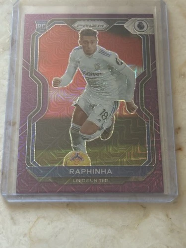 Raphinha 2020 Panini Chronicles Purple Mojo Prizm
