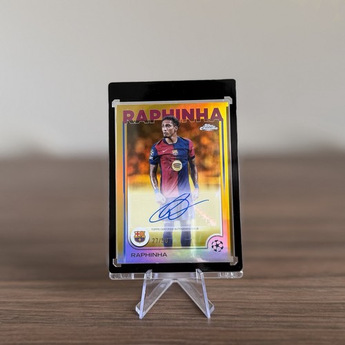 Raphinha 2024 Topps Cromo UCC /50