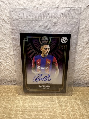 Raphinha 2023 Topps Deco /25
