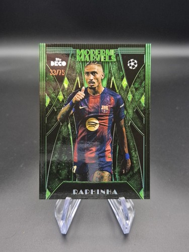 Raphinha 2025 Topps Deco UCC /75