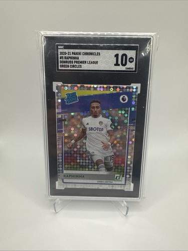 Raphinha 2020 Panini Donruss Chronicles Green Circles Prizm