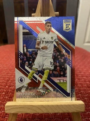 Raphinha 2021 Panini Donruss Elite Red Fireworks