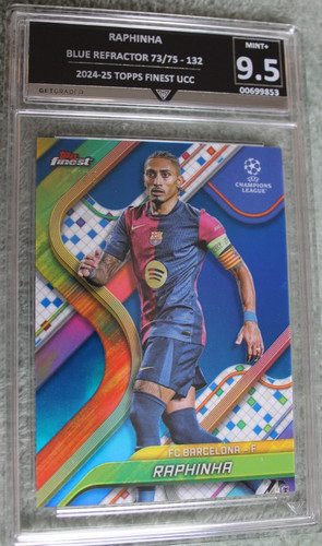 Raphinha 2024 Topps Finest /75