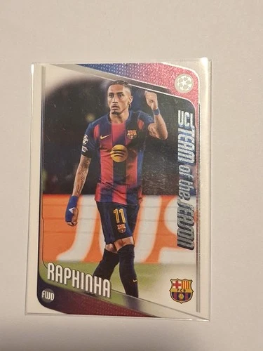 Raphinha 2025 Topps Flagship 25/26
