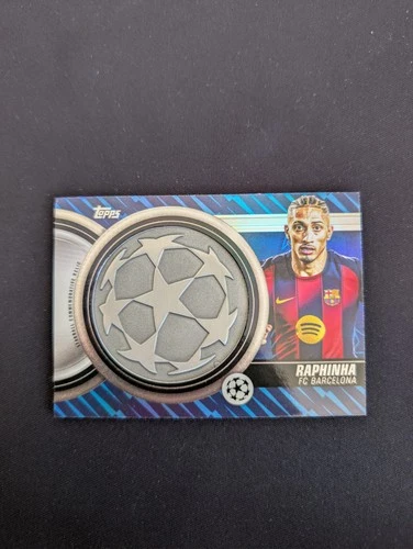 Raphinha 2025 Topps Flagship UEFA
