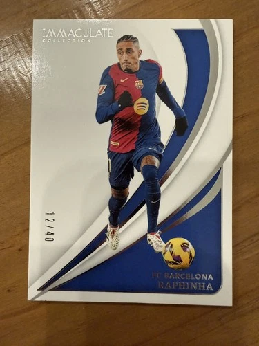 Raphinha 2024 Panini Immaculate Collection Silver /40