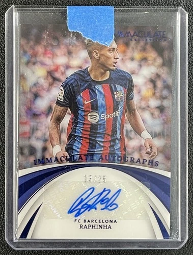Raphinha 2022 Panini Inmaculado Zafiro /25