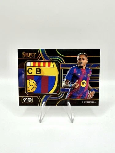 Raphinha 2025 Panini La Liga Seleziona True Black 1/1