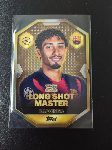 Raphinha 2025 Panini Match Attack Champions League Chrome 11