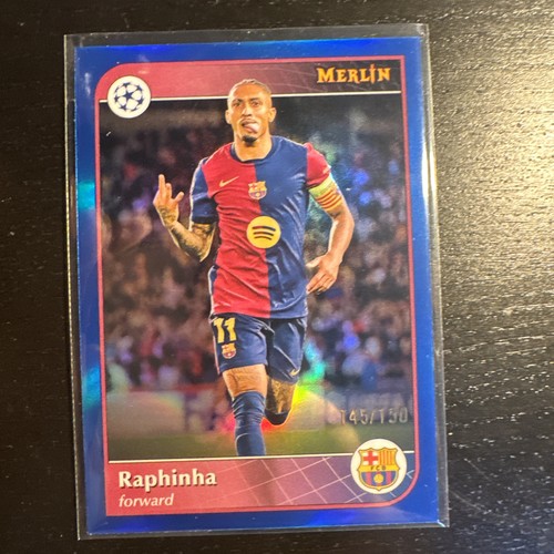 Raphinha 2024 Topps Merlin Chrome /150
