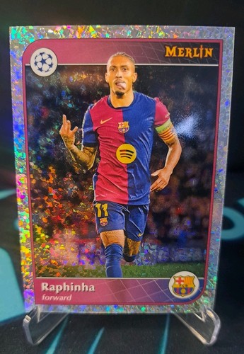 Raphinha 2024 Topps Merlin Chrome Mini Diamond