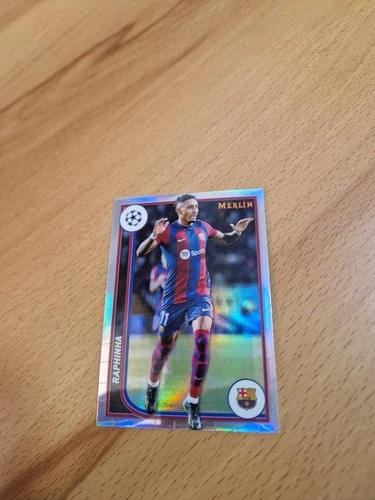 Raphinha 2023 Topps Merlin Chrome Refractor