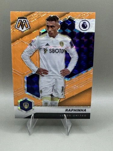 Raphinha 2021 Panini Mosaic Orange Prism