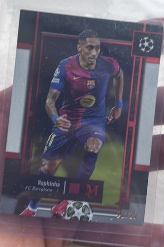 Raphinha 2024 Topps Museum /25