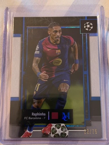 Raphinha 2024 Topps Museum /75
