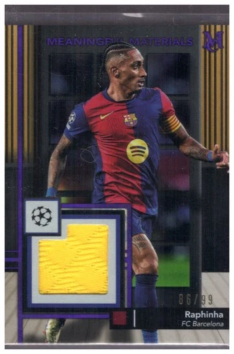 Raphinha 2024 Topps Museum /99