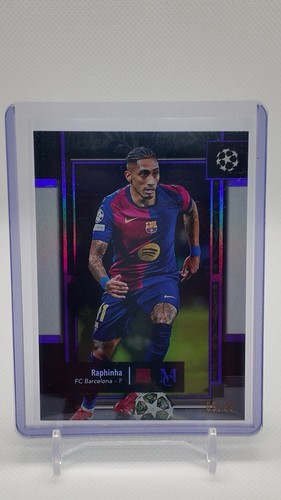 Raphinha 2024 Topps Museum Collection Amethyst /99