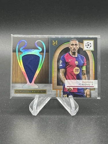 Raphinha 2024 Topps Museum Oro /50