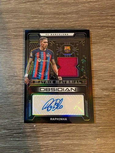 Raphinha 2022 Panini Obsidian /182