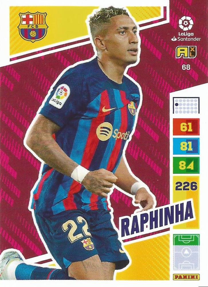 Raphinha 2022 Panini Adrenalyn XL La Liga