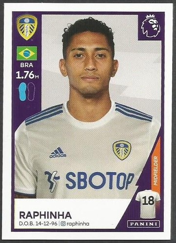 Raphinha 2021 Panini Premier League #270