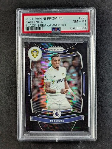 Raphinha 2021 Panini Prizm Black Breakaway 1/1