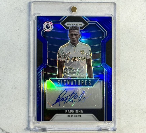 Raphinha 2021 Panini Prizm Blue Prizm