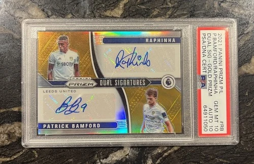 Raphinha 2021 Panini Prizm Gold /5