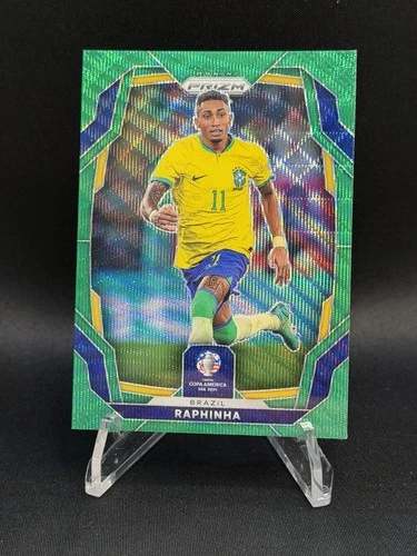 Raphinha 2024 Panini Prizm Green Wave