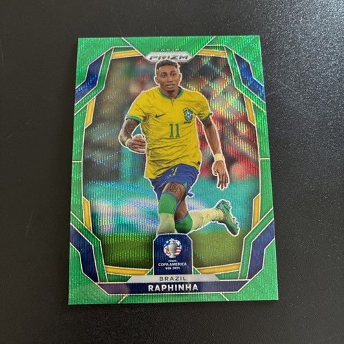 Raphinha 2024 Panini Prizm Green Wave Prizm