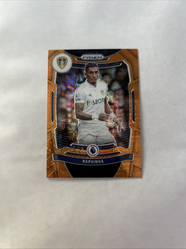Raphinha 2021 Panini Prizm Premier League Orange Prizm #16