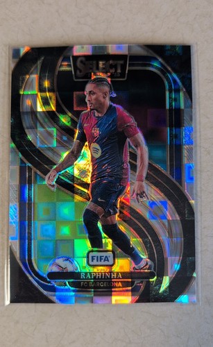 Raphinha 2024 Panini Select FIFA Pandora Prizm