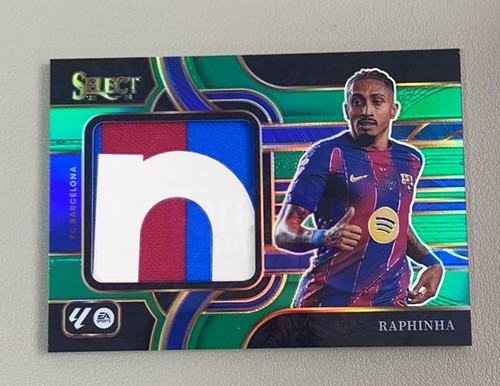 Raphinha 2025 Panini Select Green 1/5