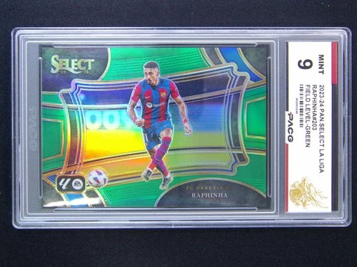 Raphinha 2023 Panini Select Green Prizm 5/5